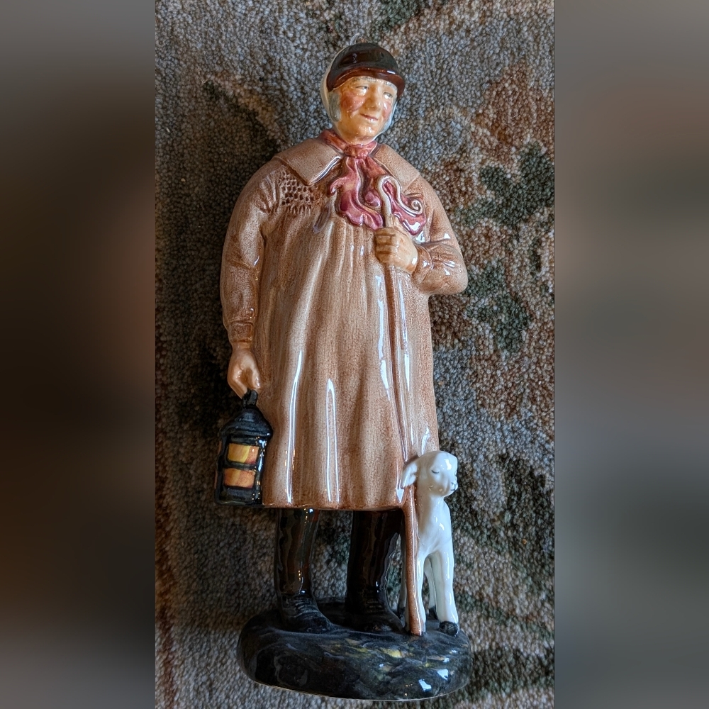 Vintage HN 1975 Royal Doulton Figurine "The Shepherd"